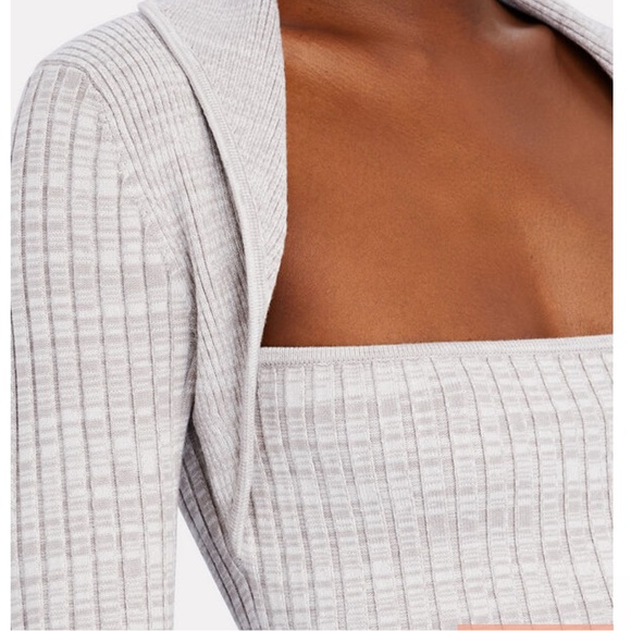 INTERMIX Raelyn Rib Knit Top - Picture 5 of 10